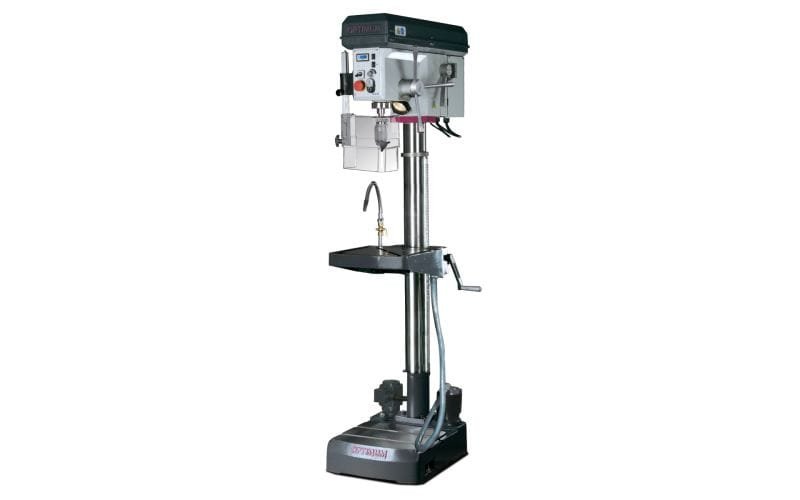Taladro de columna OPTI 230V B 28 H"Vario" c/bomba taladrina