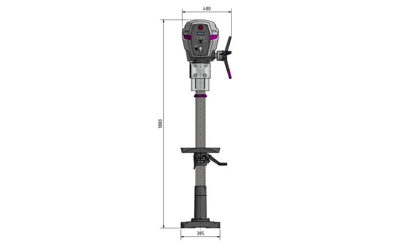 Taladro de Columna y Sobremesa DP 33 - 400V - Image 2