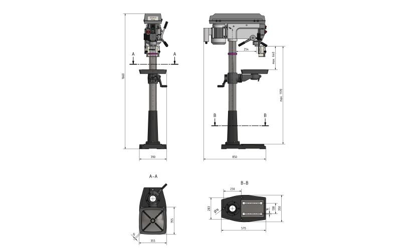 TALADRO COLUMNA DQ32 230V - Image 6