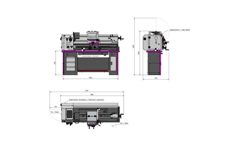 TORNO TM 3310D 400V con DPA31 Plus - Image 6