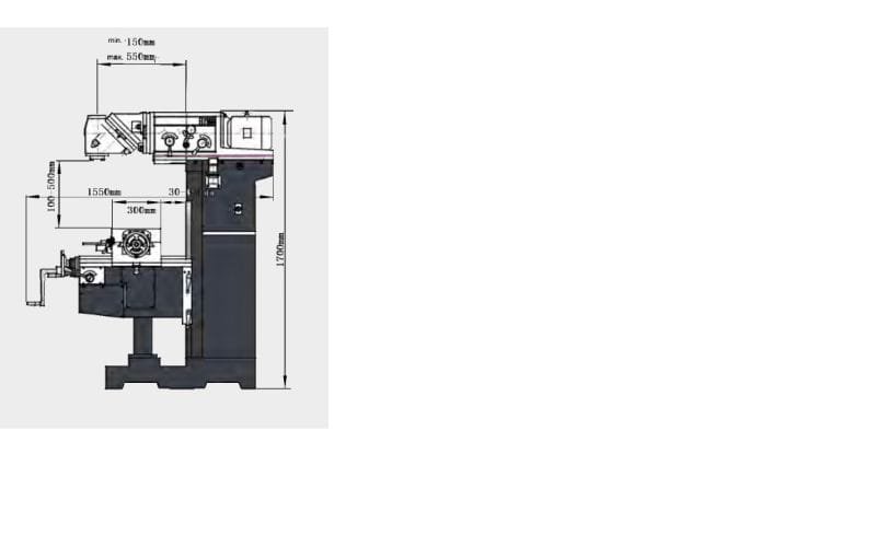 FRESADORA MT 130S 400V con DPA31 Plus MT 130S - Image 3