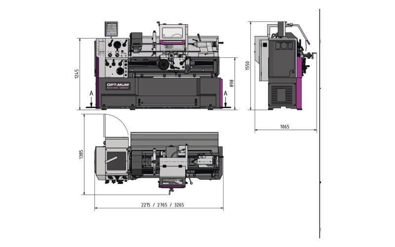 TORNO TH 4610D 400V con DPA31 Plus TH 4610D - Image 2