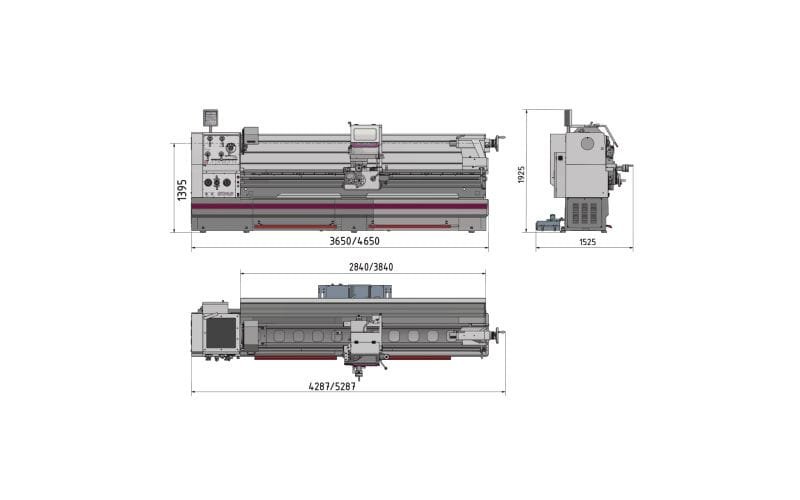 TORNO TH 8030D 400V con DPA31 Plus Torno TH 8030D - Image 5