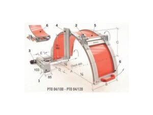 PROTECCION DE TORNO PTO 04/100