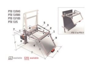 PROTECCION DE TORNO PTO 12/105