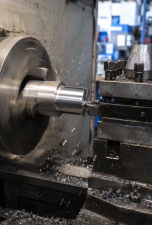 tornos industriales para mecanizado de precisión