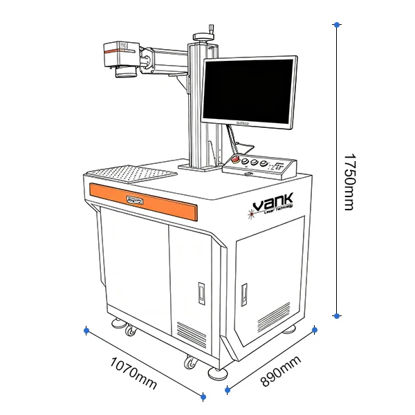 Máquina de marcado láser de fibra de sobremesa - Image 3
